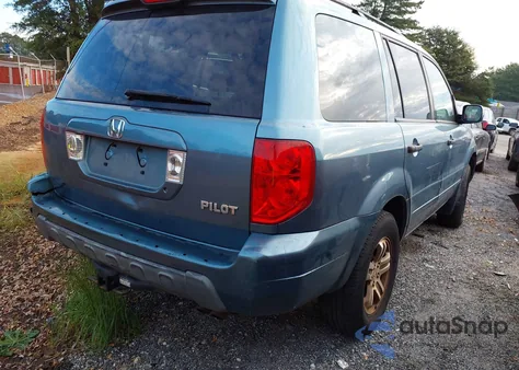 2005 Honda Pilot Ex-L из США, поврежденный, VIN 5FNYF18535B030867
